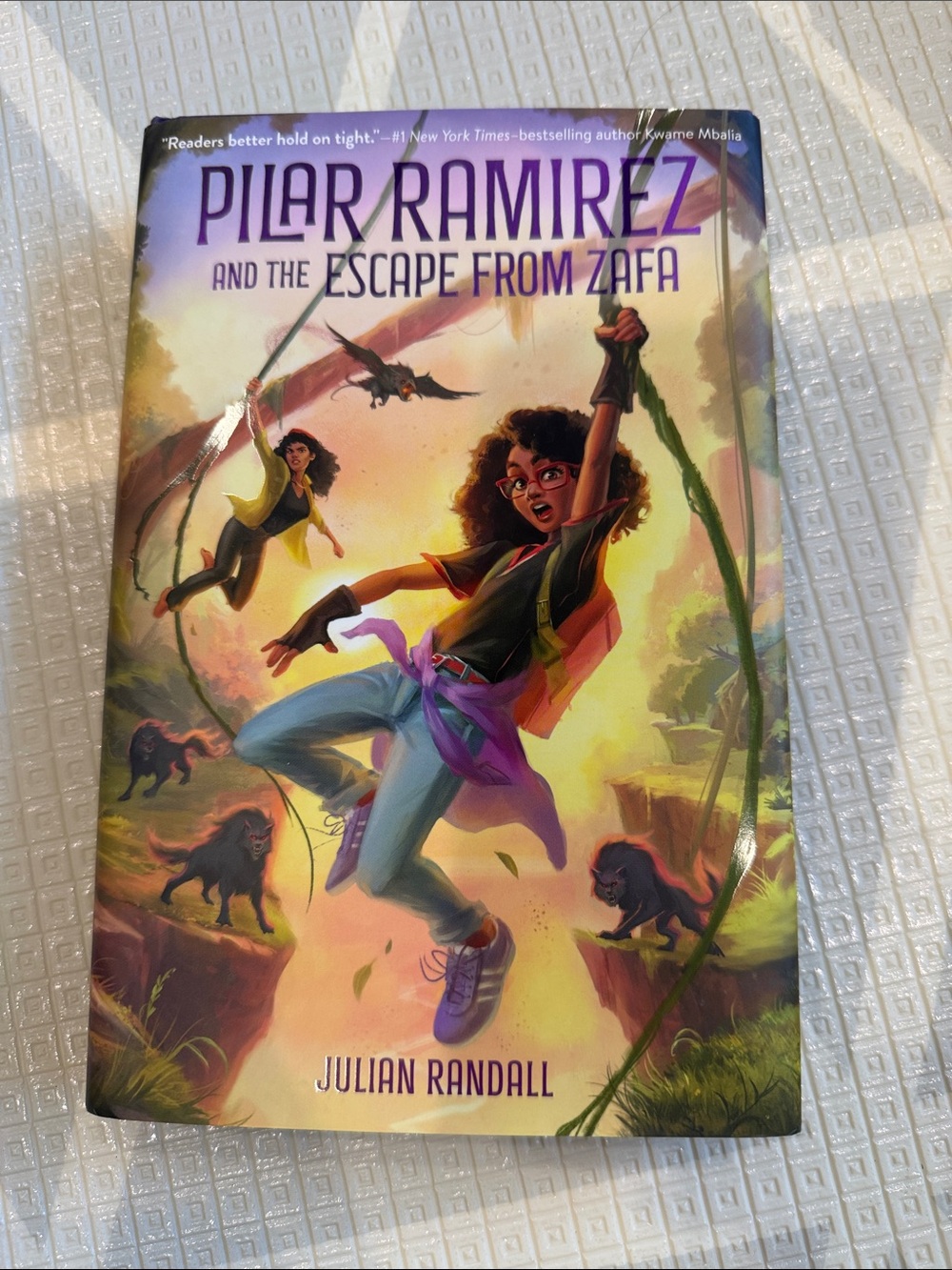 Pilar Ramirez and the Escape from Zafa - Adventure Book Hard Cover